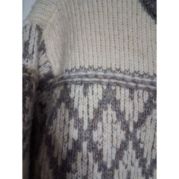 NWT Women's a.n.a. Cream & Gray Sweater Size M - Picture 3 of 8